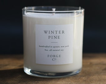Winter Pine Soy Wax Candle