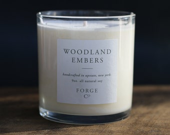 Woodland Embers Soy Wax Candle