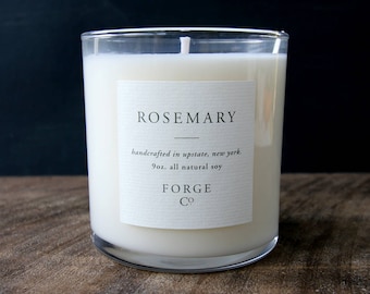 Rosemary Soy Wax Candle