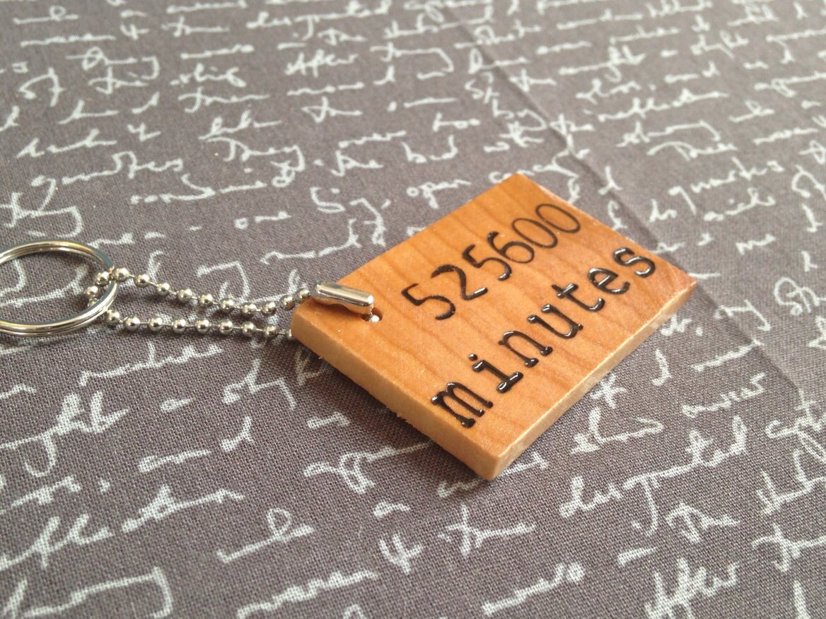 Rent Musical Quotes Keychain Wood Keychain Rent Gift Etsy