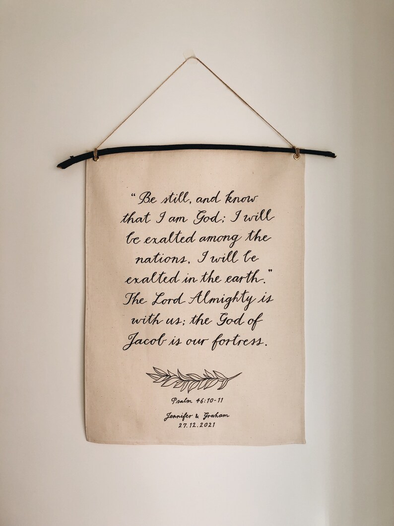 Custom Canvas Banner / Wall Hanging Etsy