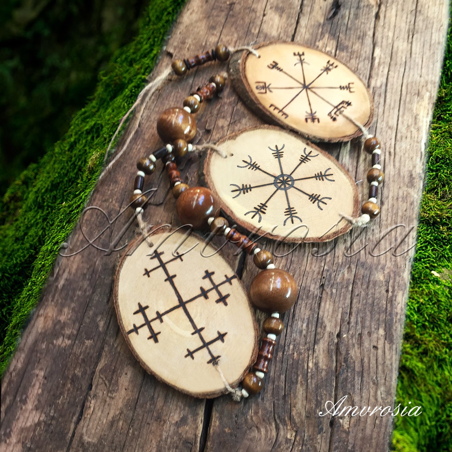 Icelandic Magical Staves Home Protection Amulet Bind Rune | Etsy