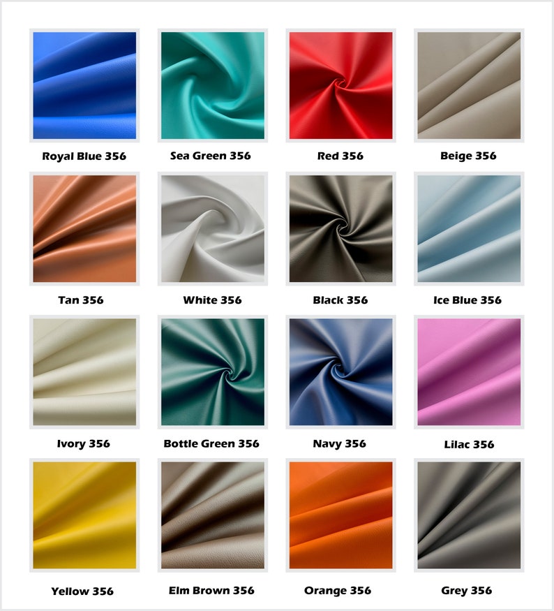 Marine Vinyl Fabric - Leatherette Material UV Boats Leatherette Material - Upholstery Cloth Covers Waterproof Automotive Cars by the meter image 5