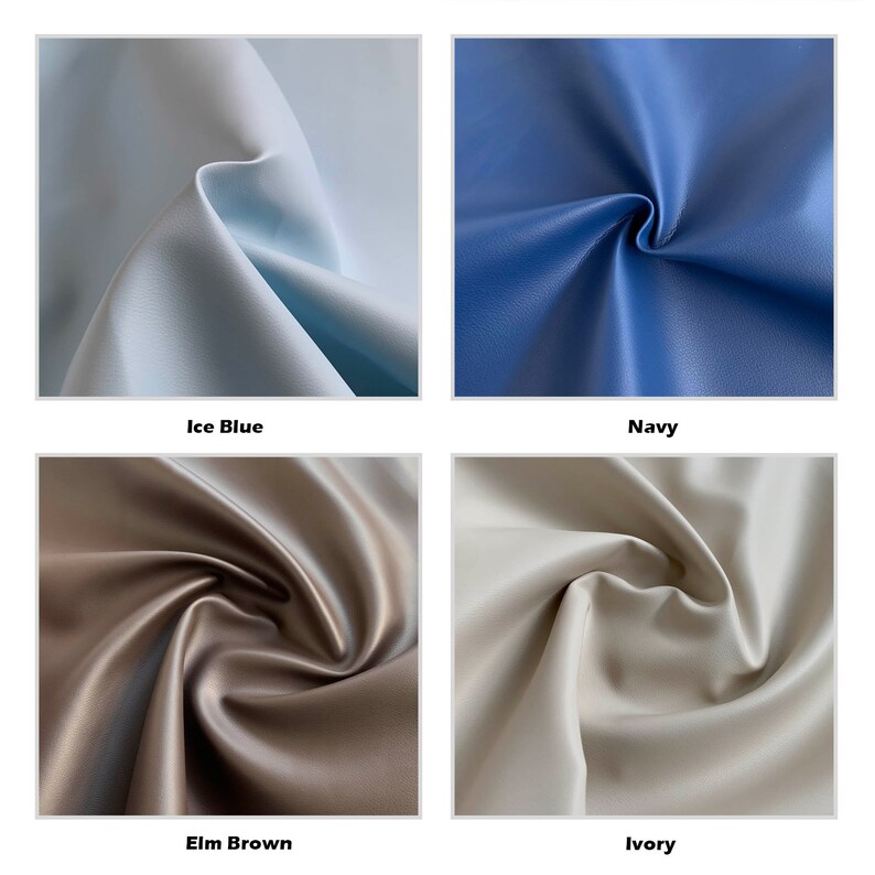 Marine Vinyl Fabric - Leatherette Material UV Boats Leatherette Material - Upholstery Cloth Covers Waterproof Automotive Cars by the meter image 2