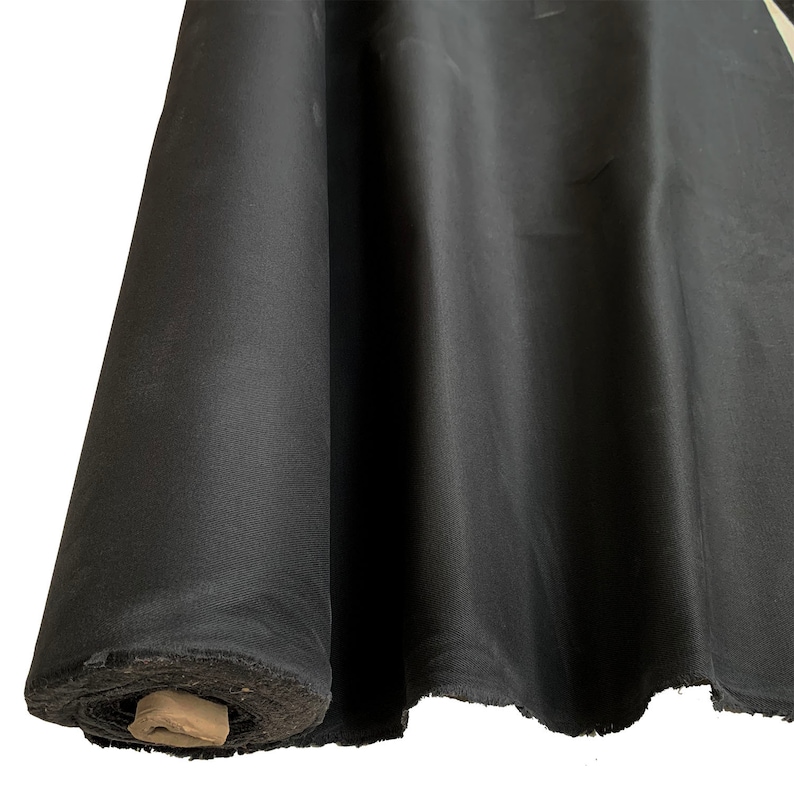 17.5OZ Black Waxed Cotton Canvas Fabric Heavy UK Made Etsy UK