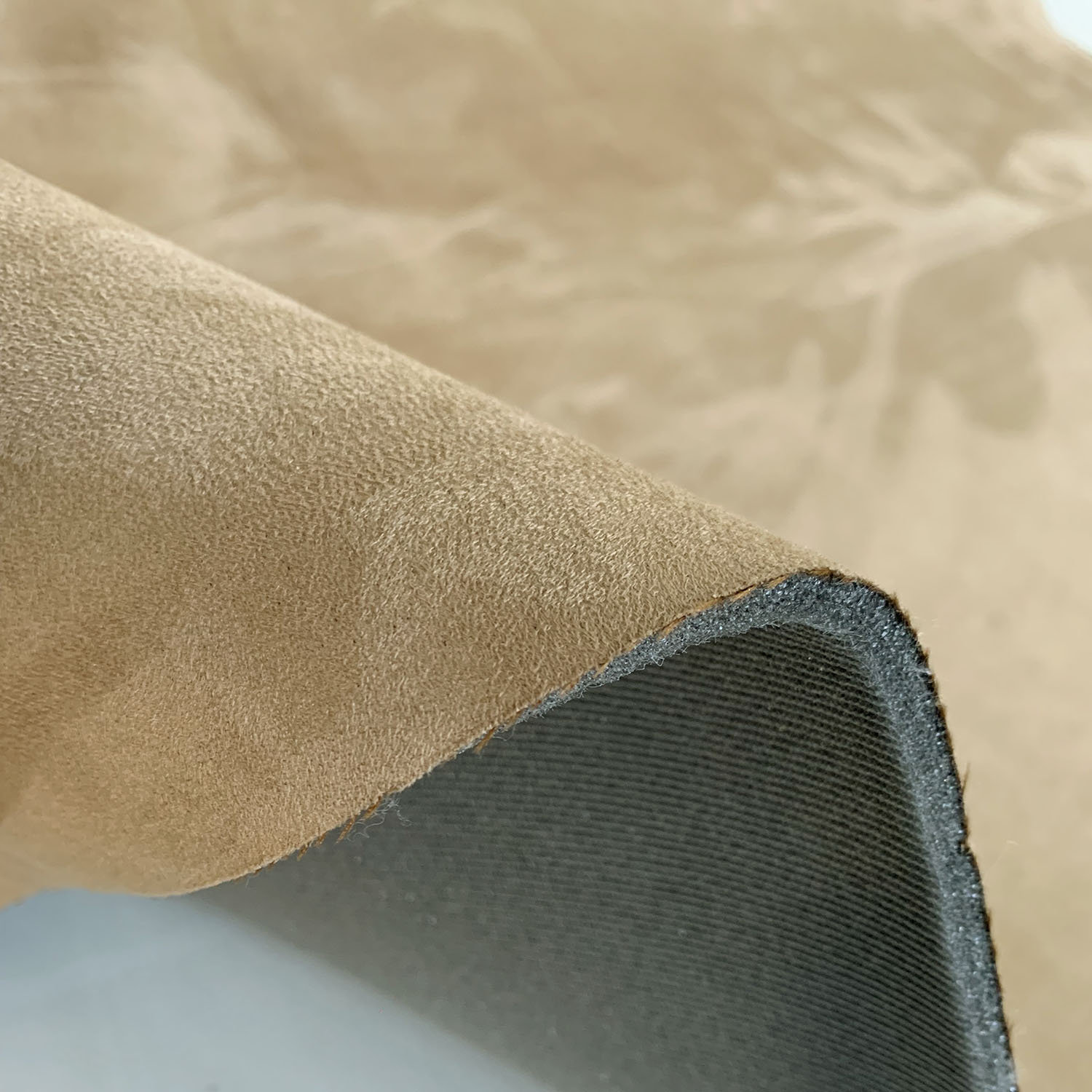 Suede Backing 5mm Foam Backed Suede Fabric - Upholstery Scrim Foam Saddlery ...