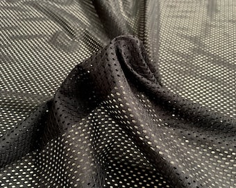 Airtech Mesh Fabric - for Fashion Lingerie, Beachwear, Linings, Arts and Crafts, Dresses and Tops - 100gsm and 100% Polyester Fabric