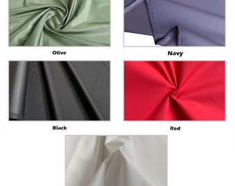 4oz Breathable Micro Fibre Waterproof Fabric – Outdoor Cushion Covers Dress Soft Material – Clothing Coats Pets Bedding – Gaiters Banners