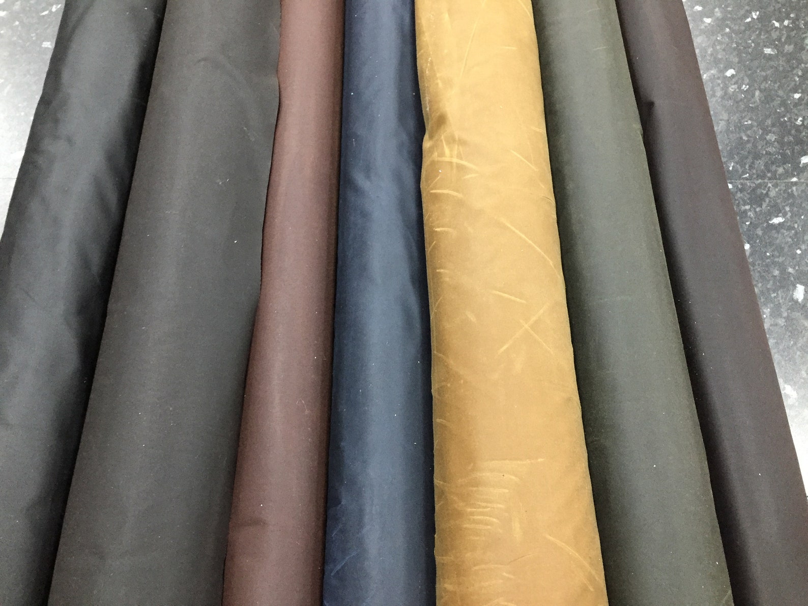 Waxed Cotton Fabric Made in UK Breathable Antique Berber soft Etsy