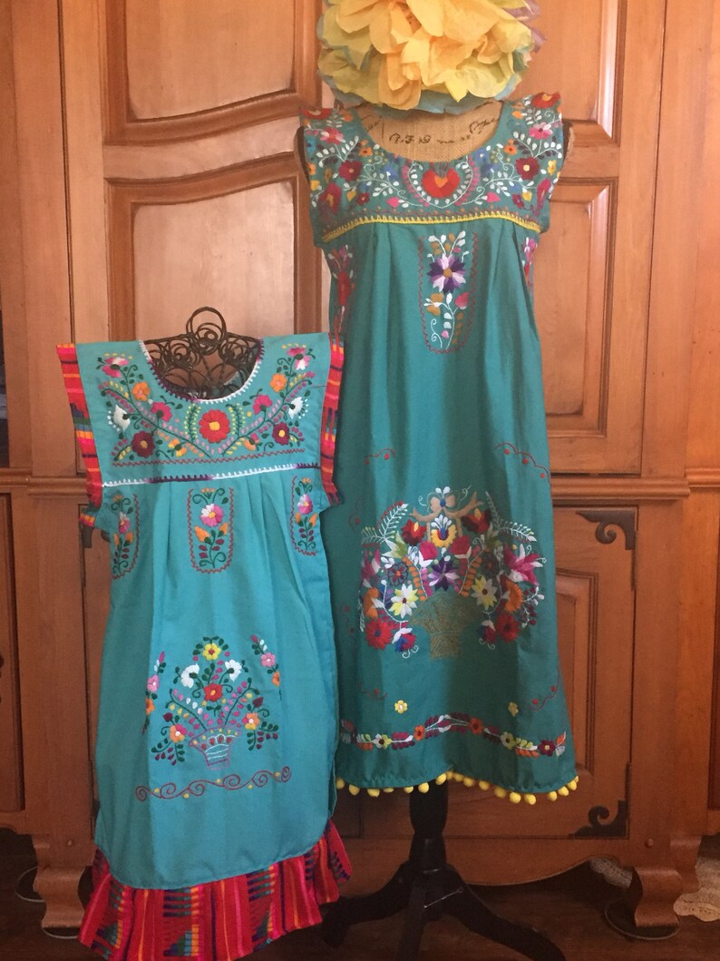 mommy and me mexican dress