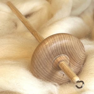Huso de caída de madera de haya - Peso grande de 65 g - Versiones con contrapeso superior e inferior disponibles