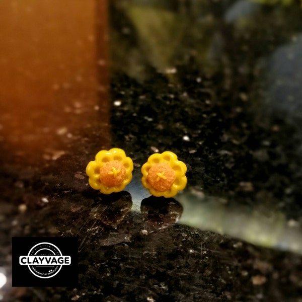 Pineapple Tarts Stud Earrings