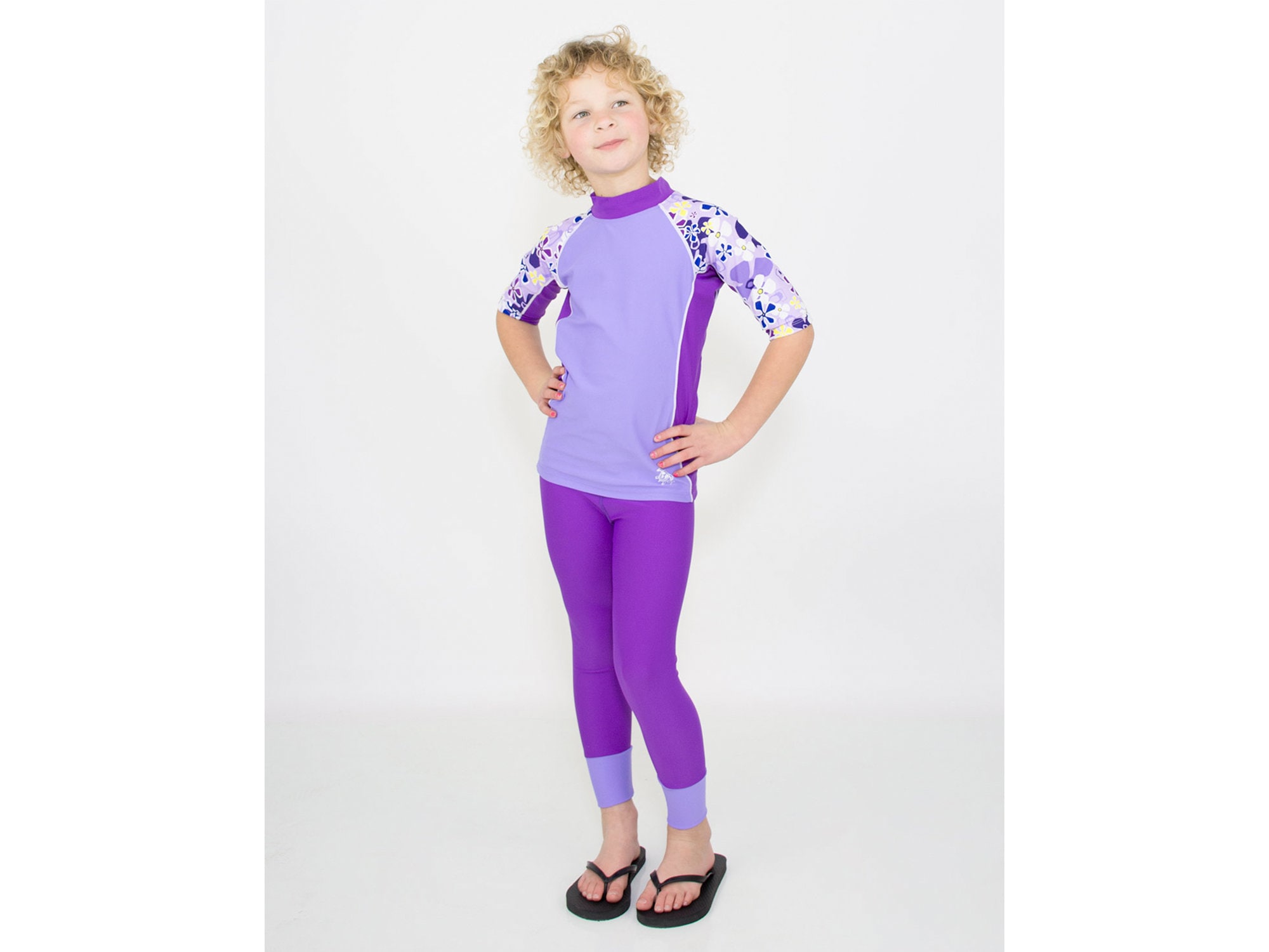 Girls Swim Legging UPF 50 Sun Protection Swimwear Tight Etsy