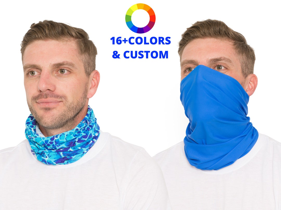 Neck Gaiter Bandana, Balaclava, Headband, Face Mask UPF 50 Sun