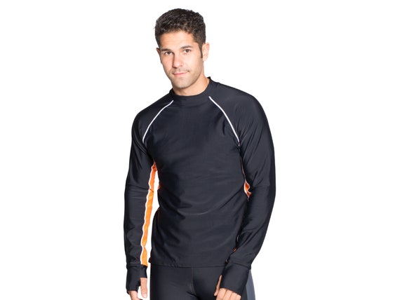 Chemise De Bain Homme L, Rash Guard Manches Longues, UV, Surf, Plongée, Banana Boat