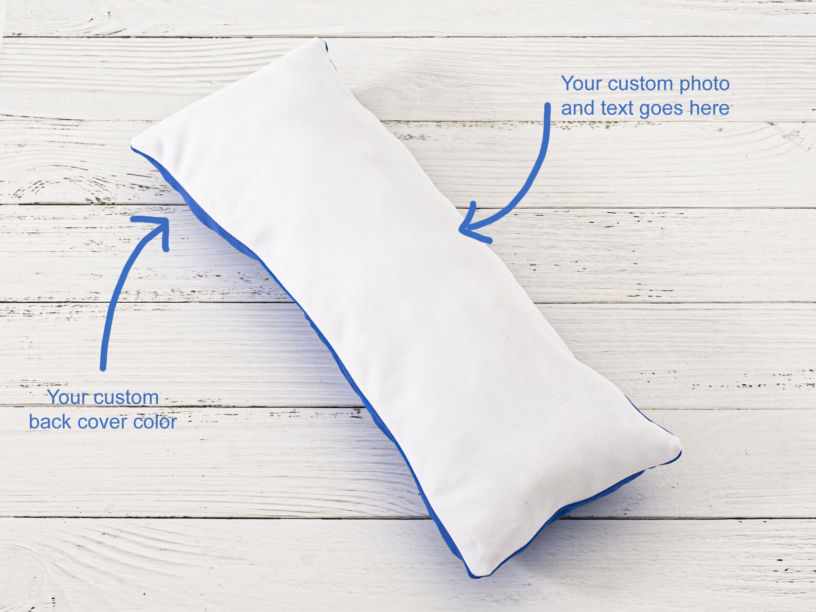 Body Pillow Cover Custom Extra Large Pillow Personalized Etsy