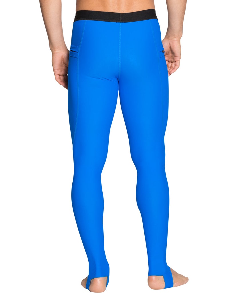 Mens Swim Legging Snorkel Stirrup Swim Tights UPF 50 Sun Etsy