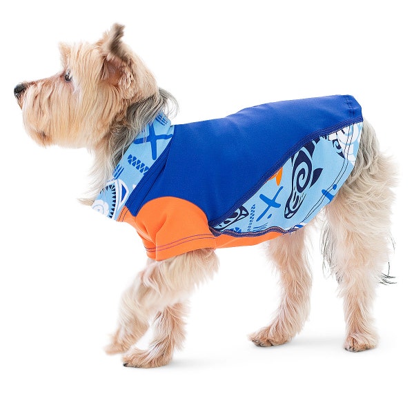 Dog Sun Shirt | UPF 50+ Sun Protection Rash Guard T-Shirt | Reef Safe | Made in USA | Noche