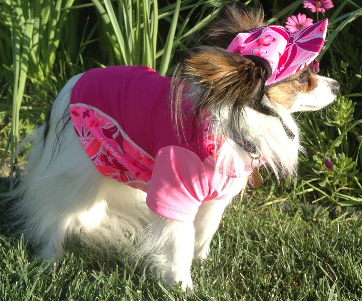 Dog Sun Shirt UPF 50 Sun Protection Rash Guard Tshirt Etsy
