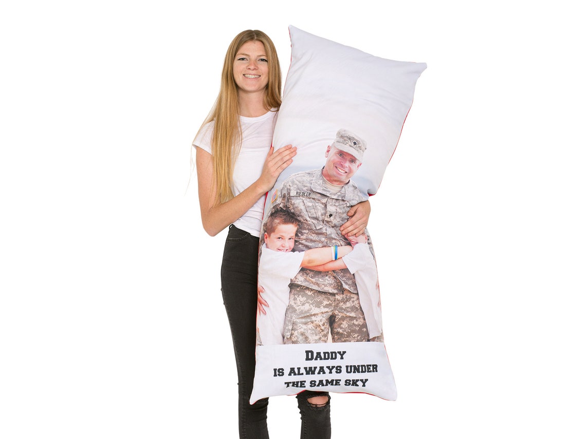 Body Pillow Cover Double Sided Print Custom Extra Large - Etsy