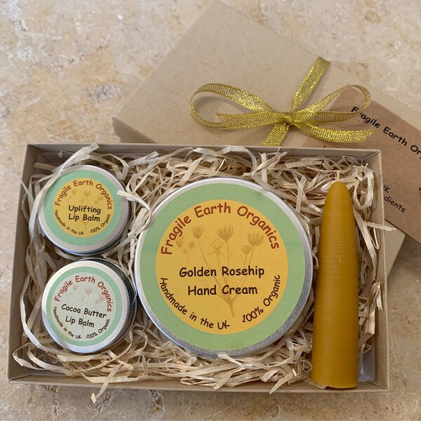 Organic Golden Rosehip Hand Cream Gift Set