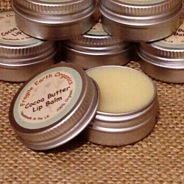 Organic Cocoa Butter Lip Balm