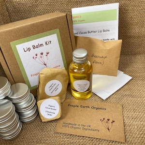 Organic Lip Balm Kit