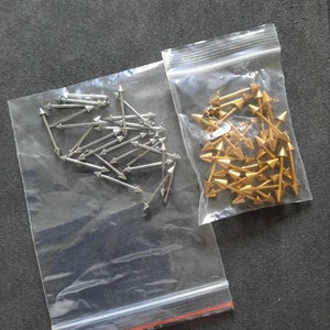 Spares Single Spare standard length 16mm retainer bars with balls or cones for hair jewellery. NOT FOR PIERCINGS image 2