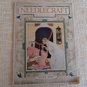 Vintage June 1927 Needlecraft Magazine