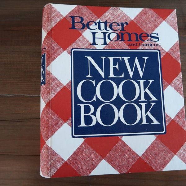 Vintage 1989 Better Homes and Gardens Cookbook 5-Ring Binder