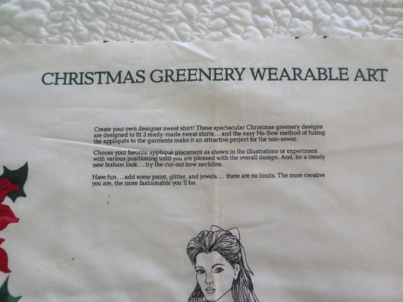 Festive Cranston VIP Christmas Greenery Wearable Art Craft Panel