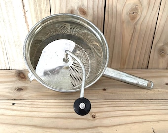 Vintage Foley Food Mill No. 101 2 Qt Masher Ricer Strainer