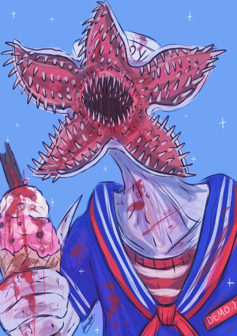 Scoops Ahoy Stranger Things Dead by Daylight A5 Etsy