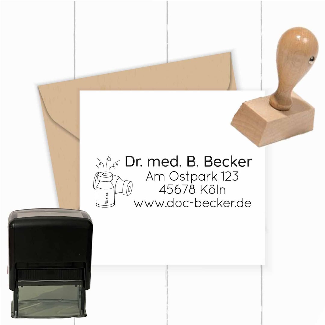 Practice Stamp for Vaccination Certificate – Fits Perfectly in the ...