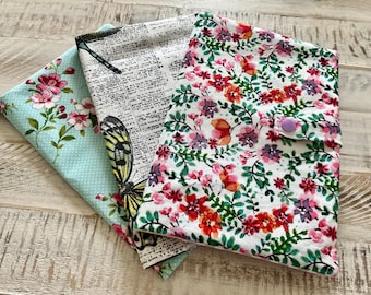 Floral Windel Clutch, Baby Feuchttücher Halter, Baumwolle Organizer