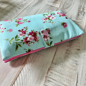 Vintage Floral Diaper Bag Organizer, Baby Wipes Holder, Gift for Baby Shower, New Mom Gift