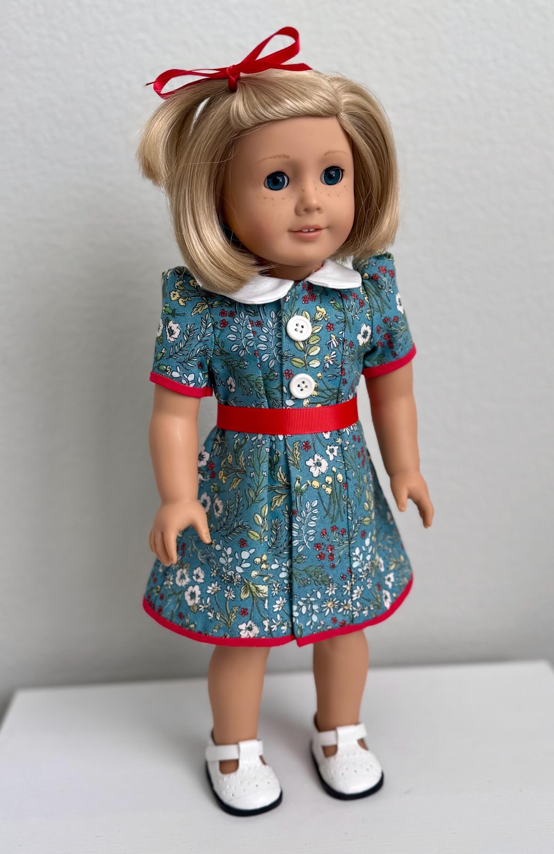 Vintage 1940 s Dress For American Girl Dolls 18 Doll Outfit vintage-1940-s-dress-for-american-girl-dolls-18-doll-outfit