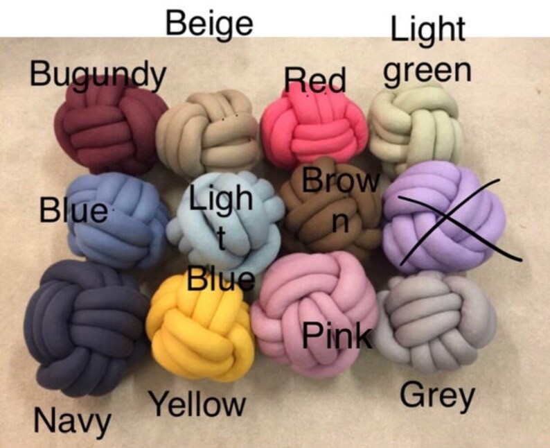 Gen Z yellow knot Pillow . Large Knot pillow knot cushion Etsy