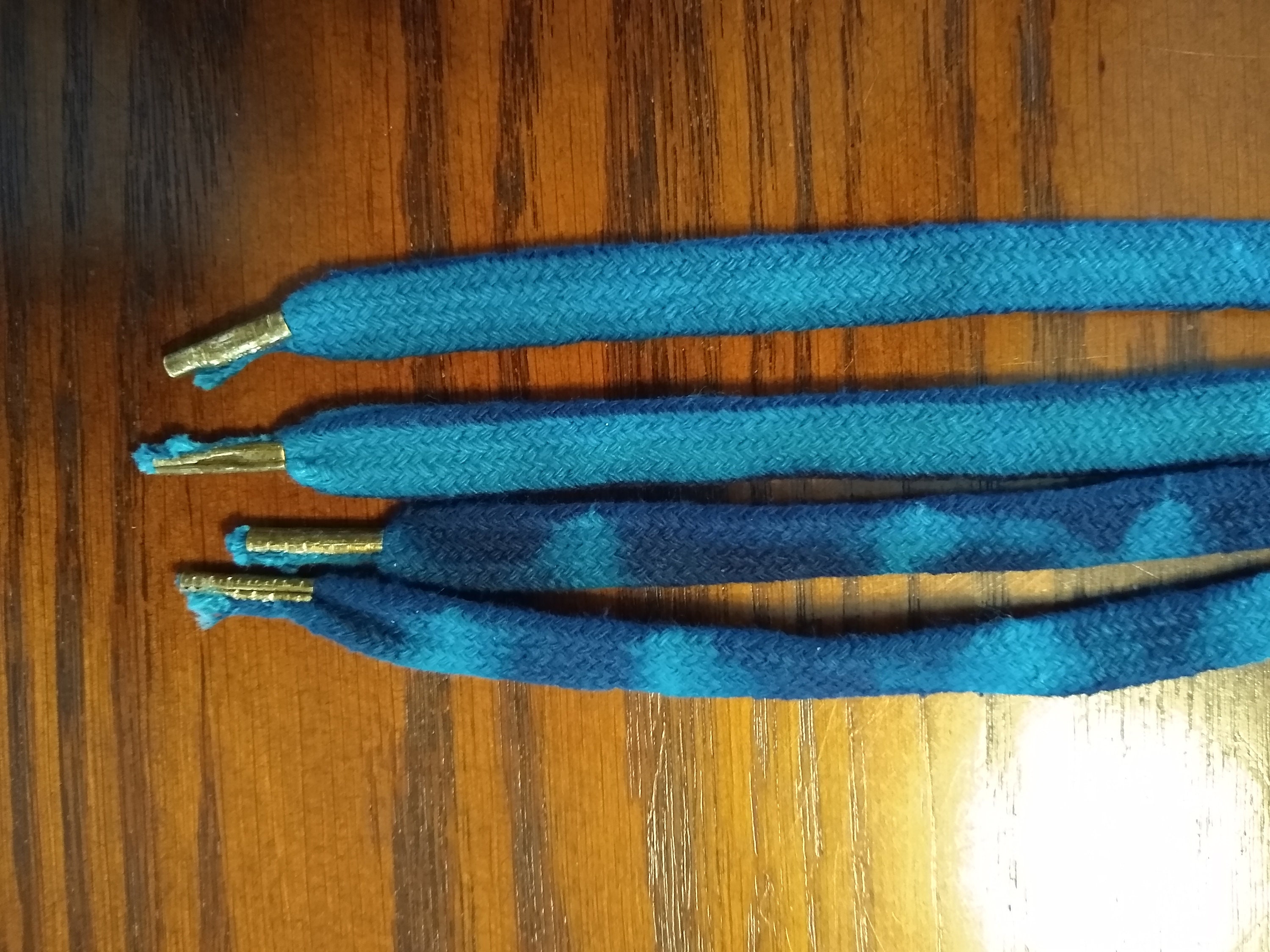 turquoise boot laces