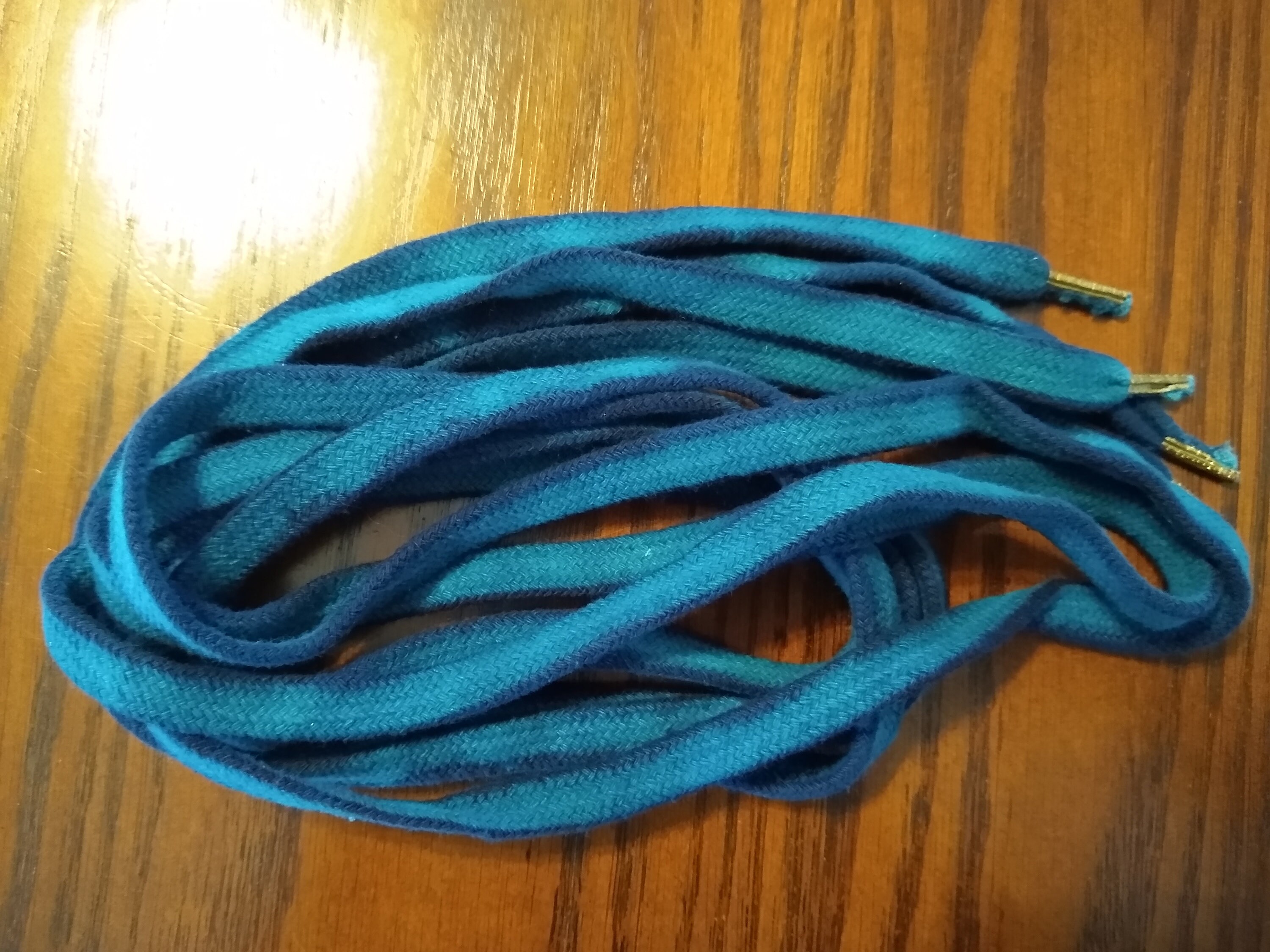 turquoise boot laces