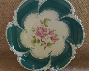 Ilmenau Count of Henneberg Porcelain Bendor Hand Painting Geiersthal 1940s