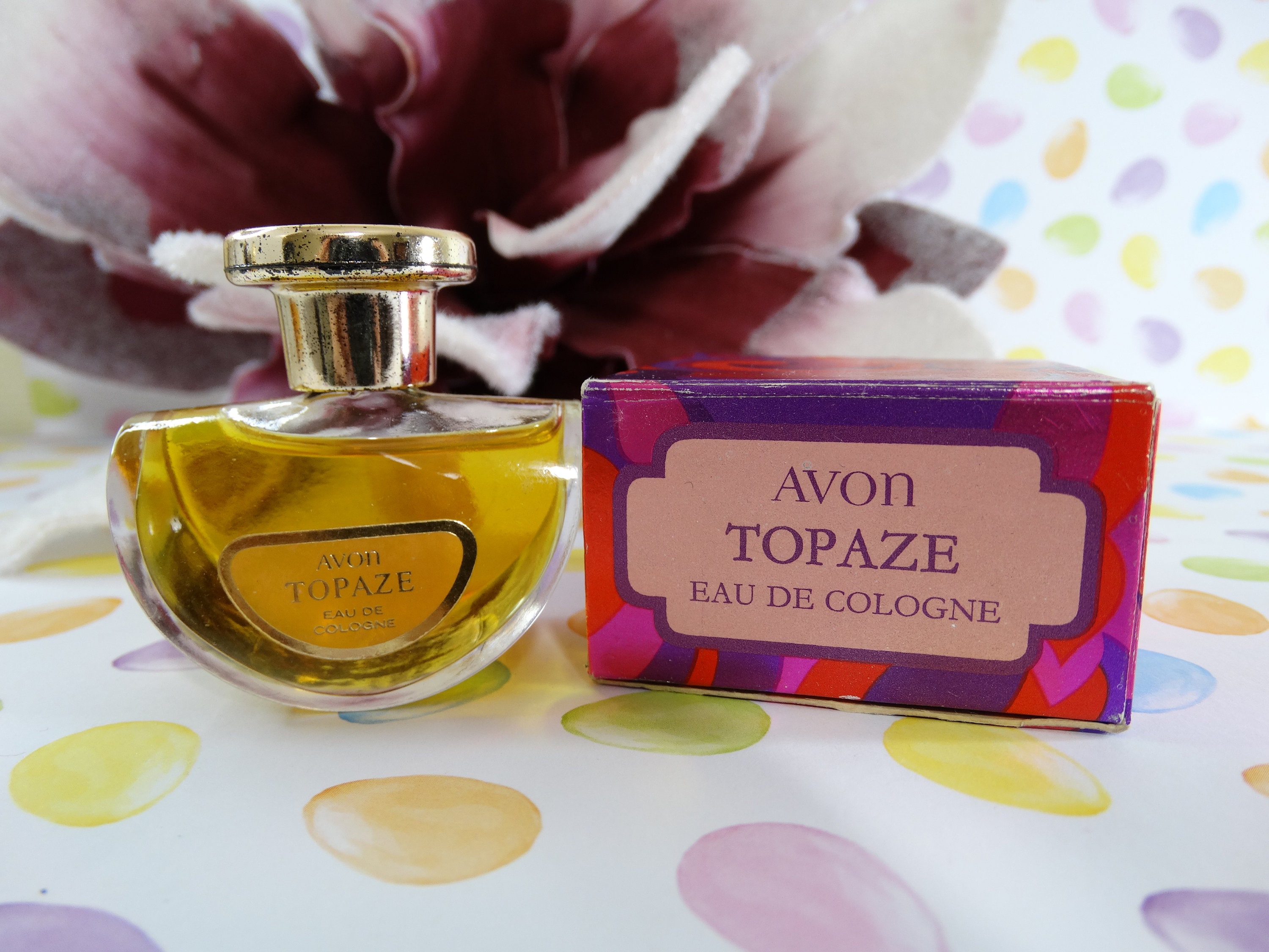 Avon topaze cream perfume sales