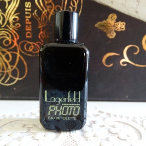 Photo Karl Lagerfeld Eau De Toilette 5ml Perfume Miniature Vintage Men s Fragrance Etsy UK