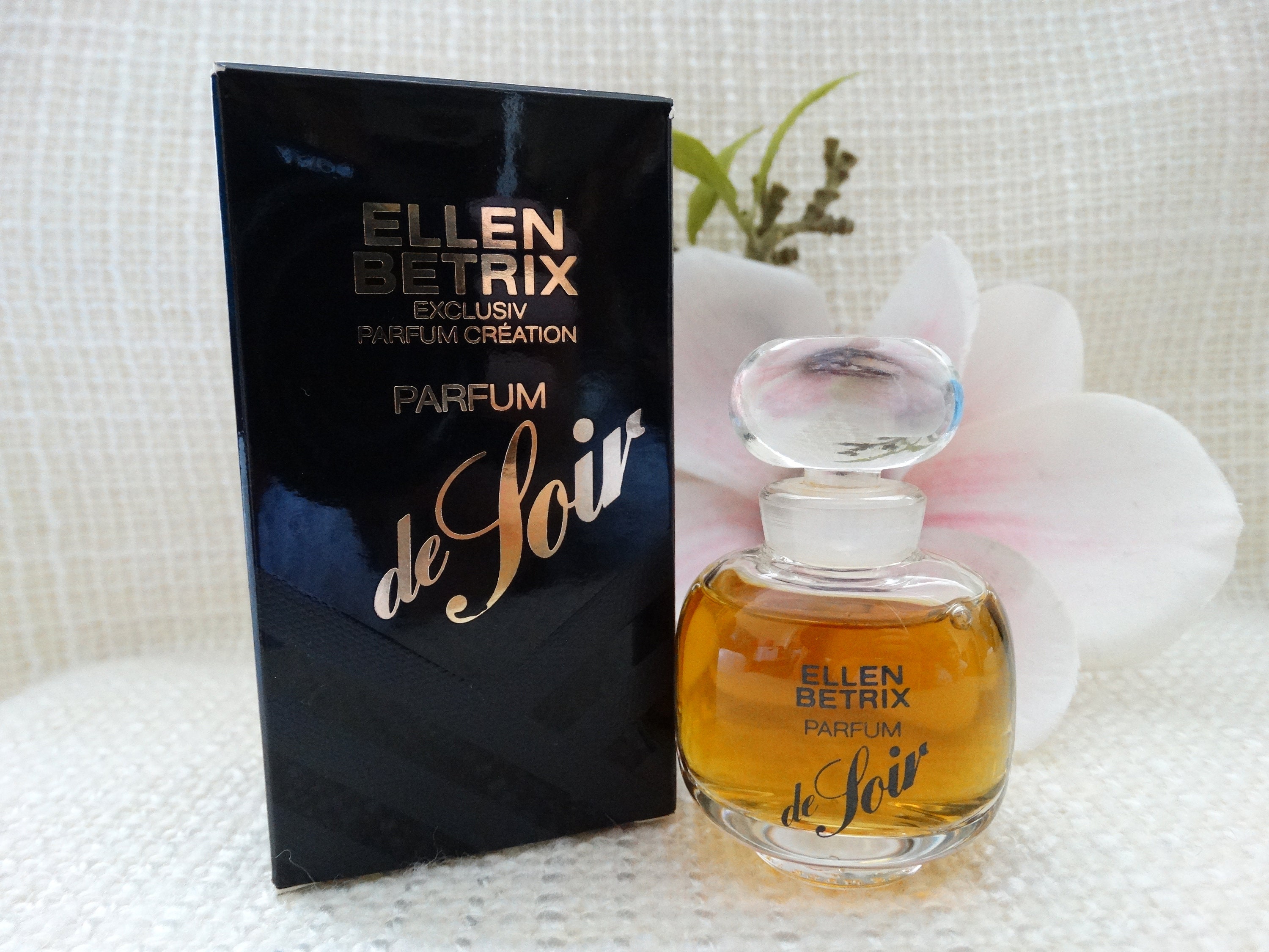 De Soir Ellen Betrix 1983 perfume puro Extrait 15 ml Vintage | Etsy México