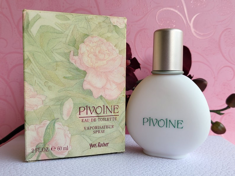 PIVOINE Yves Rocher Eau de Toilette 60 ml 2.0 fl.oz vintage image 1