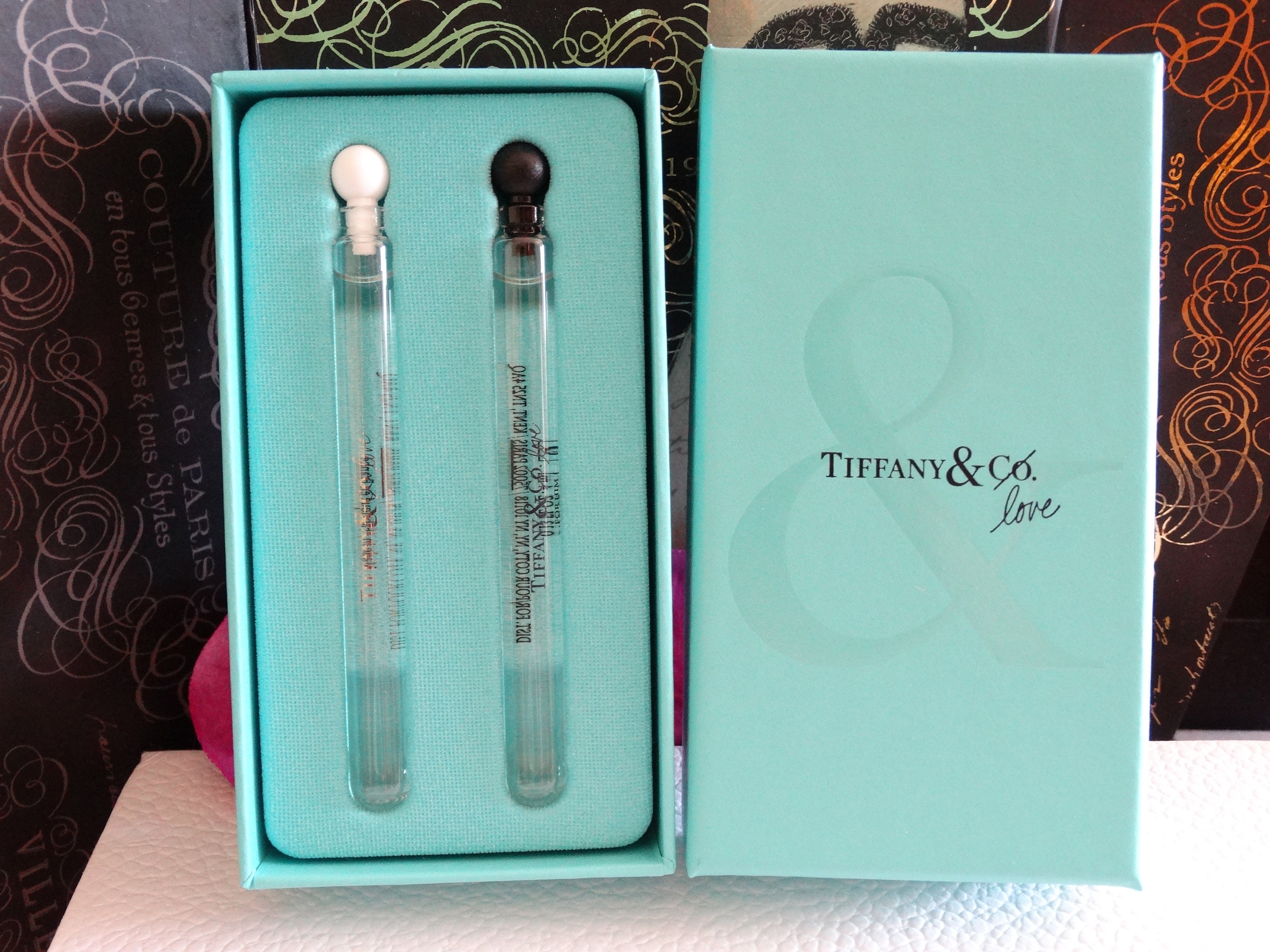 Tiffany Co. Tiffany and Love Perfume Miniature Set Etsy