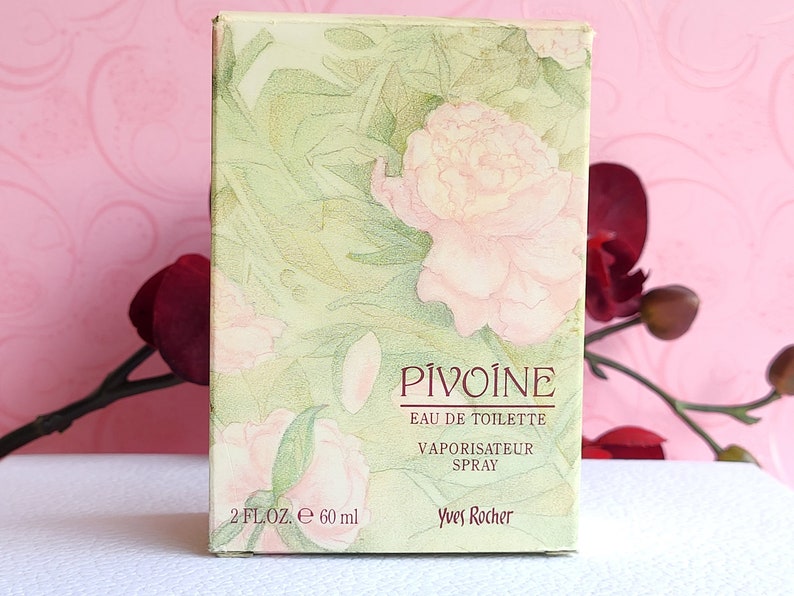 PIVOINE Yves Rocher Eau de Toilette 60 ml 2.0 fl.oz vintage image 8