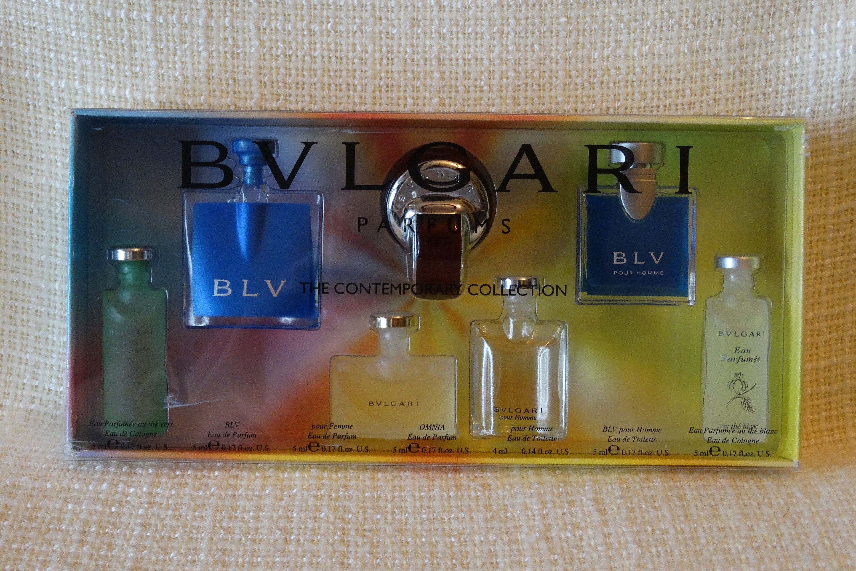 Blv Pour homme by Bvlgari Gift set for men 2 piece gift set