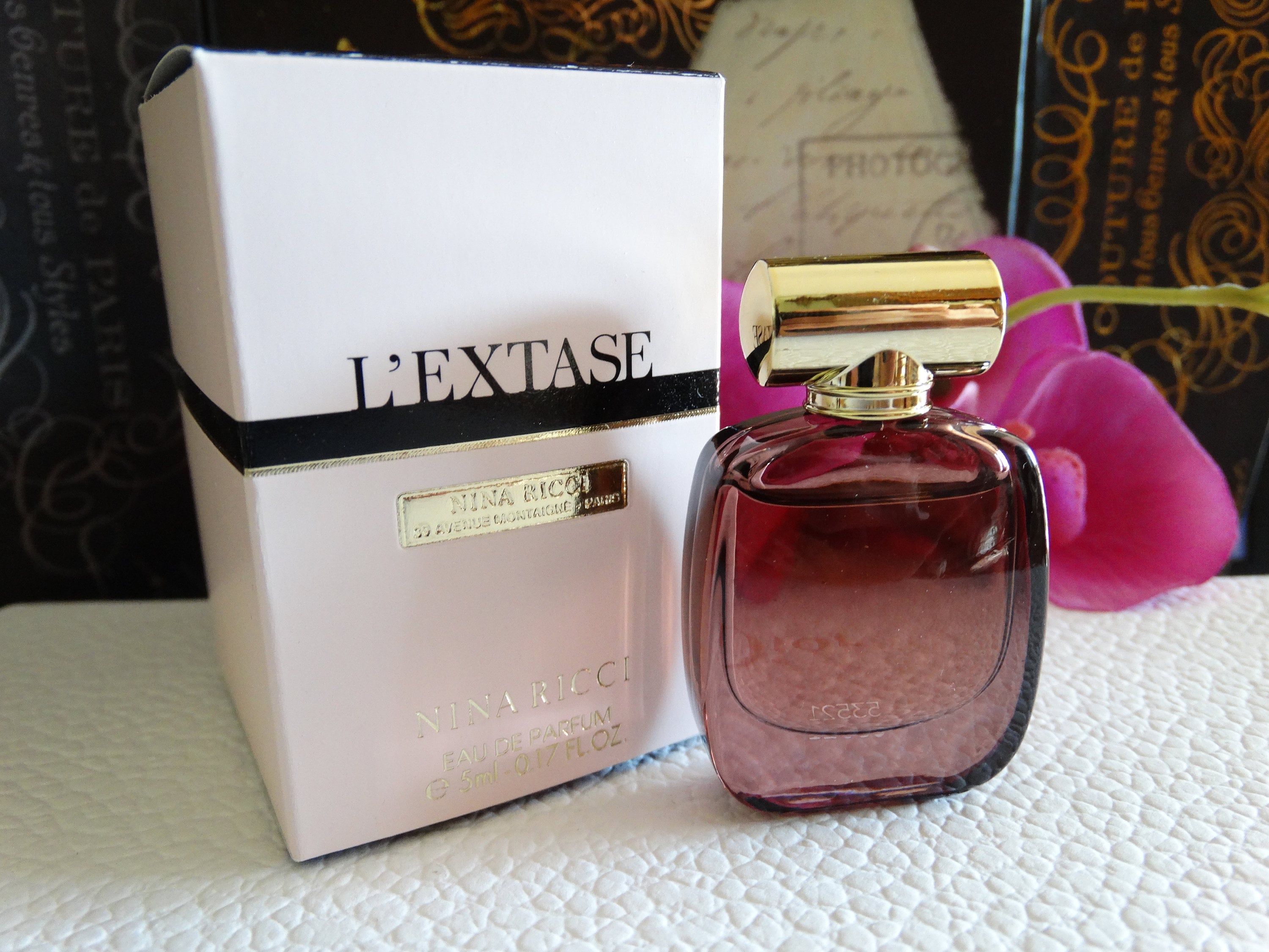 L extase Nina Ricci Eau De Parfum 5 Ml Perfume Miniature Etsy Sweden