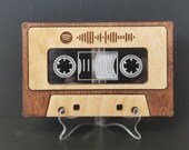 Vintage cassette with Spotify code (song or playlist) Custom mixtape
